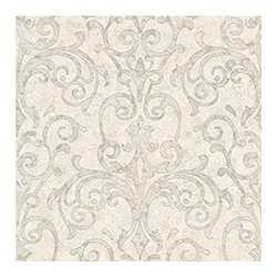 Papel Tapiz  Tavira Deco Crema