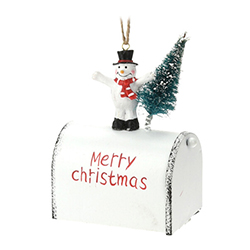 Adorno para Árbol Buzón Snowman