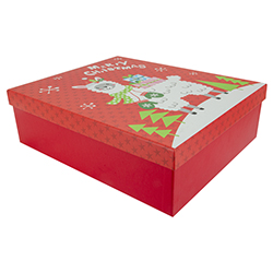 Caja de Regalo Llama 36x29x11cm