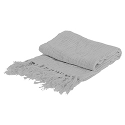 Manta 130x170cm Tejida Gris