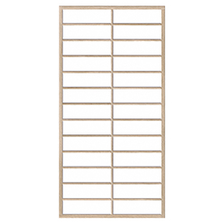 Porcelanato Hikari Art White 60x120cm Hecho en España