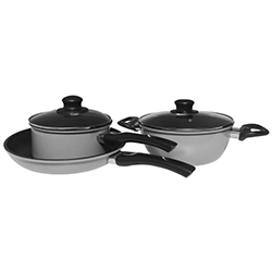 Juego de Olla Antiadherente de 5 Piezas Mastermaid 