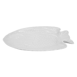 Bandeja Fish Blanca 30cm 