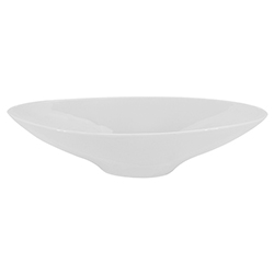 Bandeja Oval Blanca 40x16cm