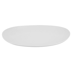 Bandeja Oval Elips Blanca 25cm