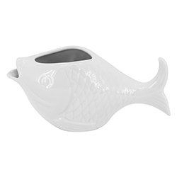 Cremera Blanca Fish 18cm
