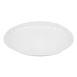 Bandeja Shell Blanca 24cm