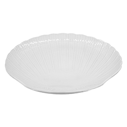 Bandeja Shell Blanca 34cm