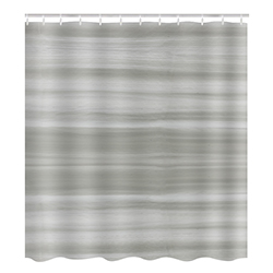 Cortina de Baño PVC Vinilo Gris Stone 180x180cm