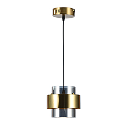 Lámpara de Techo Dorada Led 6.4w