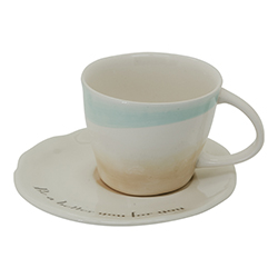 Taza de 8.5oz con Plato Deco Dudley Sand Thompsonville