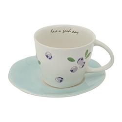 Taza de 8.5oz con Plato Deco Dudley Moras Thompsonville