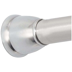 Tubo para Cortina de Baño Inoxidable 109-191cm