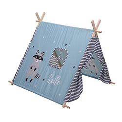 Carpa para Niños Rayas Gris 101x106cm