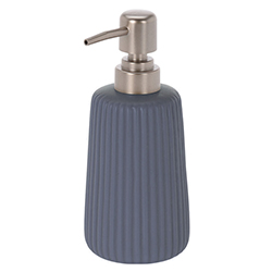 Dispensador de Jabón de Cerámica Venice Gris