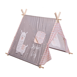 Carpa para Niños Llama Rosa 101x106cm