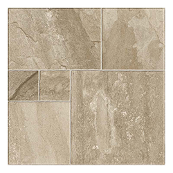 Porcelanato Stonemix Beige Antideslizante 60.5x60.5cm Hecho en España