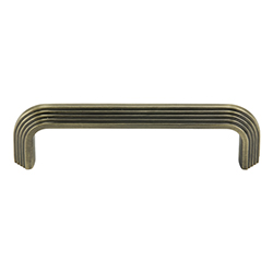 Tiradera Pyram 96mm Bronce Antiguo Mate