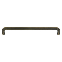 Tiradera Pyram 192mm Bronce Antiguo Mate