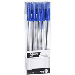 Bolígrafo Azul 10 Unidades