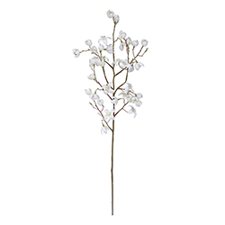 Flor Mini Orquídea Blanca 75cm