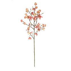 Flor Mini Orquídea Salmon 75cm