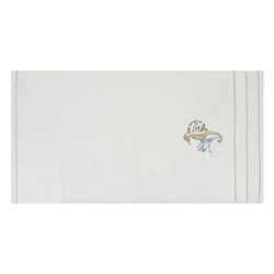 Toalla Farmhouse Shell White 41x72cm Avanti