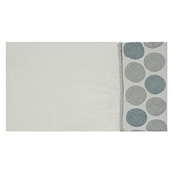 Toalla Dotted Circles White 31x46cm Avanti