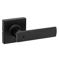 Cerradura para Baño Breton Negro Mate Kwikset