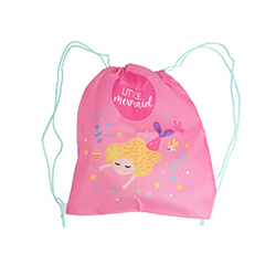 Bolso Back Pack Mermaid Rosa