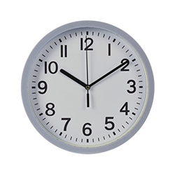 Reloj de Pared Mia 22cm Gris