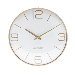 Reloj de Pared Watson 30cm Blanco
