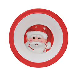 Plato Hondo Navidad 16cm Santa