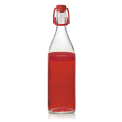Botella Lory 1 Litro con Tapa Hermética 6 Colores Cerve Italia