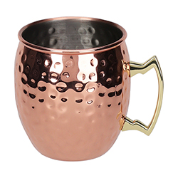 Jarro de Metal Cobre Martillado Moscow Mule