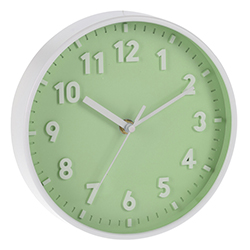 Reloj de Pared Mint 20cm Verde