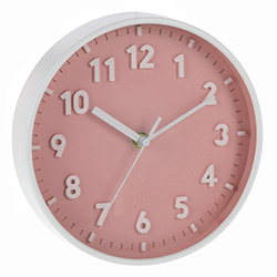 Reloj de Pared Mint 20cm Rosa