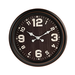 Reloj de Pared  Tottingham 40cm Negro