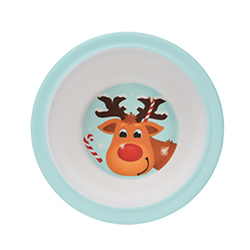 Plato Hondo Navidad 16cm Reno
