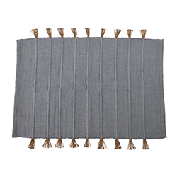 Alfombra 60x90cm Yute Gris