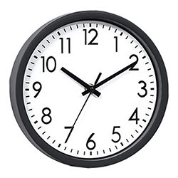 Reloj de Pared Kroto 20cm Negro