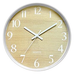 Reloj de Pared Tundra 25cm Blanco