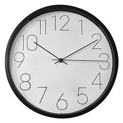 Reloj de Pared Savage 30cm Negro