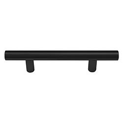 Tiradera Negro Mate 12x76mm