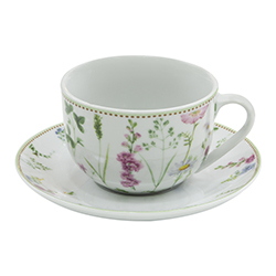 Taza con Plato Flowers Thompsonville