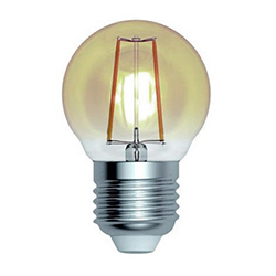 Foco Led Vintage Amber Globo 4w E27 Luz Cálida Sylvania