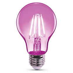 Foco Led Toledo A60 E27 4.5w Filamento Rosa Sylvania