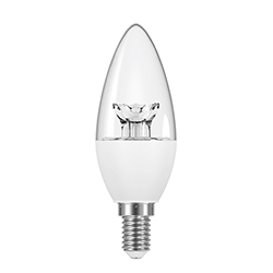 Foco Led Toledo Vela E12 6w Luz Día Sylvania