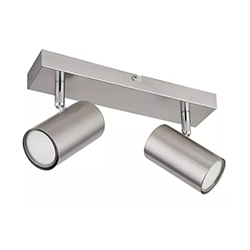 Lámpara de Pared Flute Móvil 2 x GU10 Inoxidable