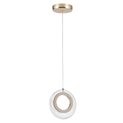 Lámpara de Techo Round Led 5w Oro